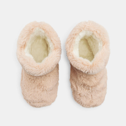 شبشب بوتي مبطن بالفرو...